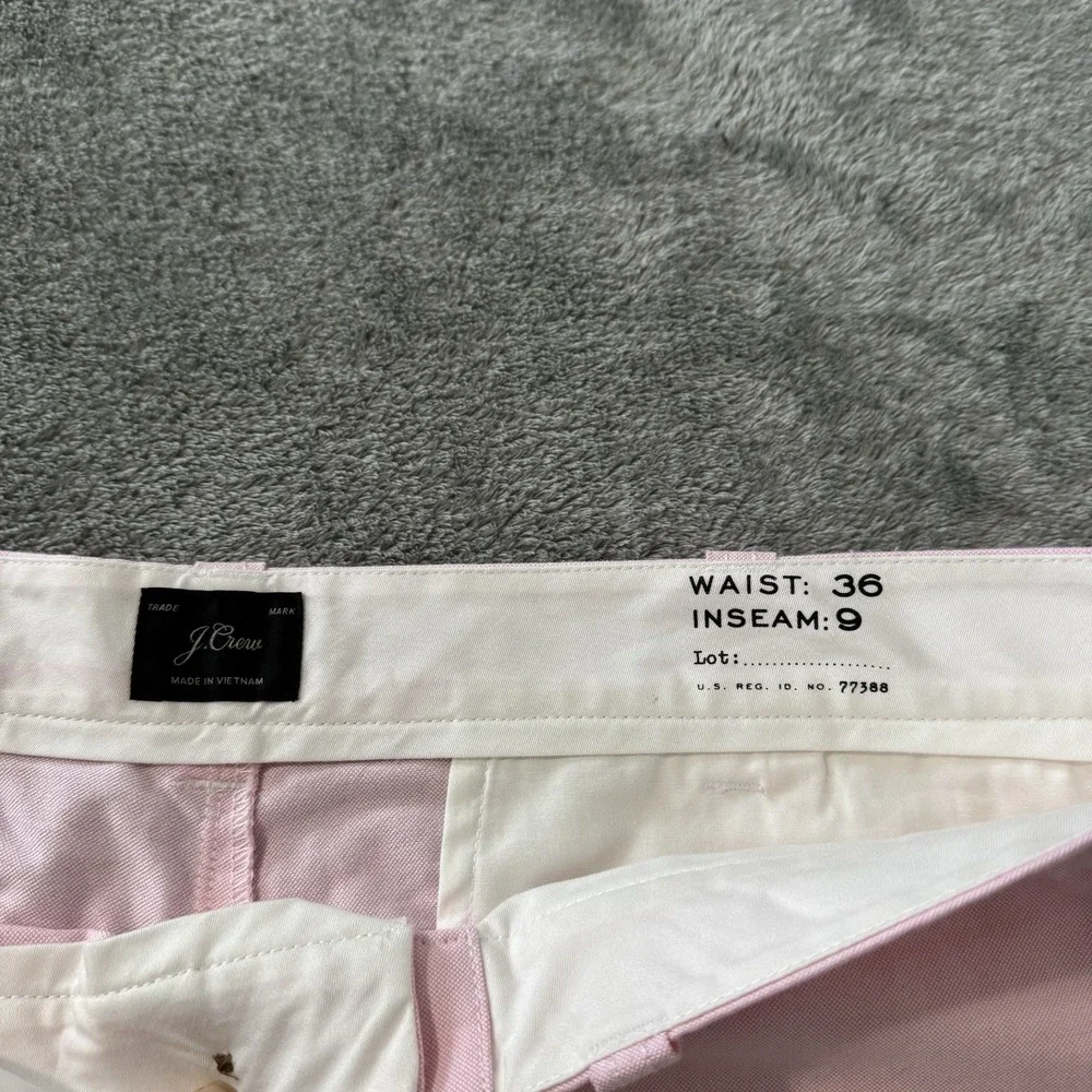 J Crew Stretch Chino Shorts Men's Size 36 9
